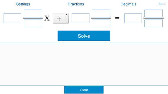 Linear equation in the form ax + b = c